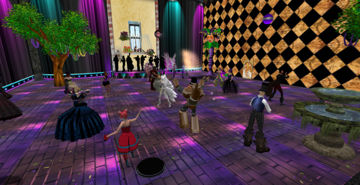 Mardi Gras Ball, 2014. Hosted by Patty Poppy. ~Aevalle Galicia