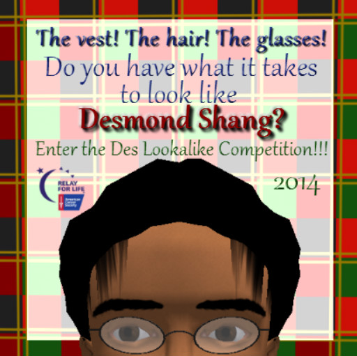 Des Look-alike Competition Poster, 2014. ~Aevalle Galicia