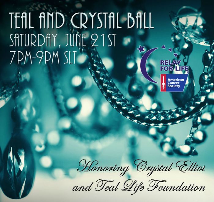 Teal and Crystal Ball Poster, 2014. ~Aevalle Galicia