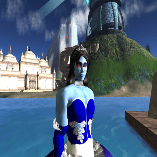 One of the more humorous entries for the Miss Caledon contest in 2010 was Steelcobra Calimari, Emperor of Steeltopia. This was his entry photo, taken with the Thorn Island of Caledon Sound in the background. ~Aevalle Galicia