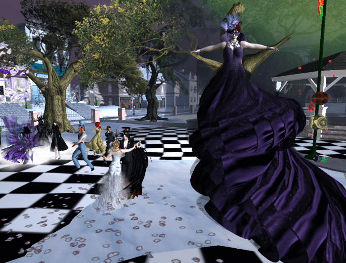 New Year's Ball 2011 in Oxbridge Village, hosted by Patty Poppy ~Aevalle Galicia