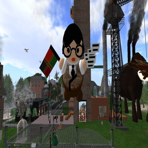 Iason unveils the balloon Des before the Mardi Gras parade of 2009. It has since become a trademark of Caledon parades. ~Wrath Constantine