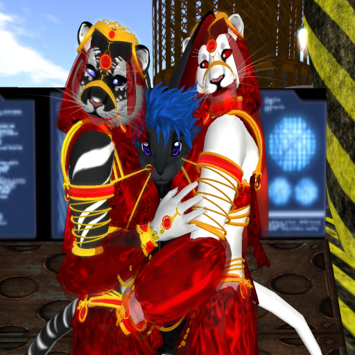 Oddly enough, Wrath looked quite comfy in this picture--not at all like he might be lunch! Taken by Kamilah Hauptmann. Submitted by Wrath Constantine