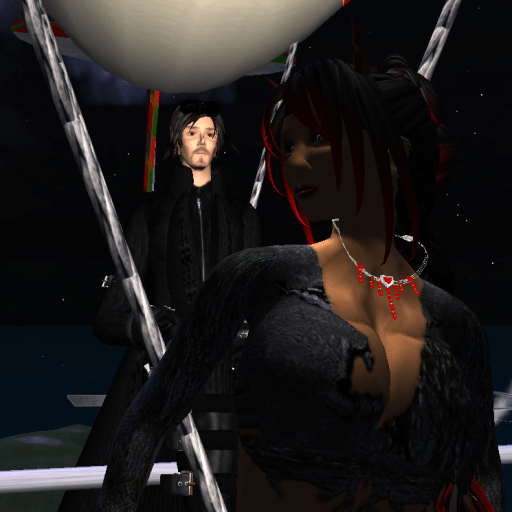 Gerr Udimo and Rachire Wulluf at Lady Amber's Ballroom Pavilion, 2009. ~Wrath Constantine