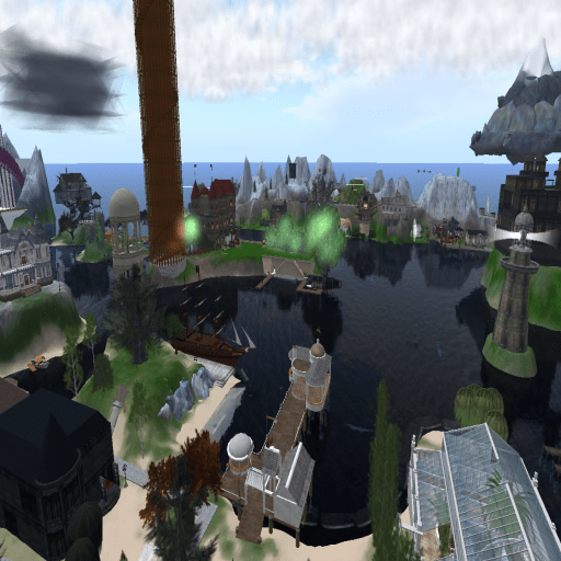 Citadel Tower from a Distance, Caledon Middlesea 2009 ~Wrath Constantine