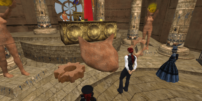 Thadicus pleads his case before the Vicereine