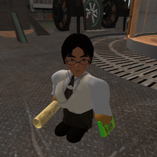 Des as a tiny? Actually, Vivito as MiniDes! 2009 in Steam SkyCity. Submitted by Vivito Volare and Magdalena Kamenev